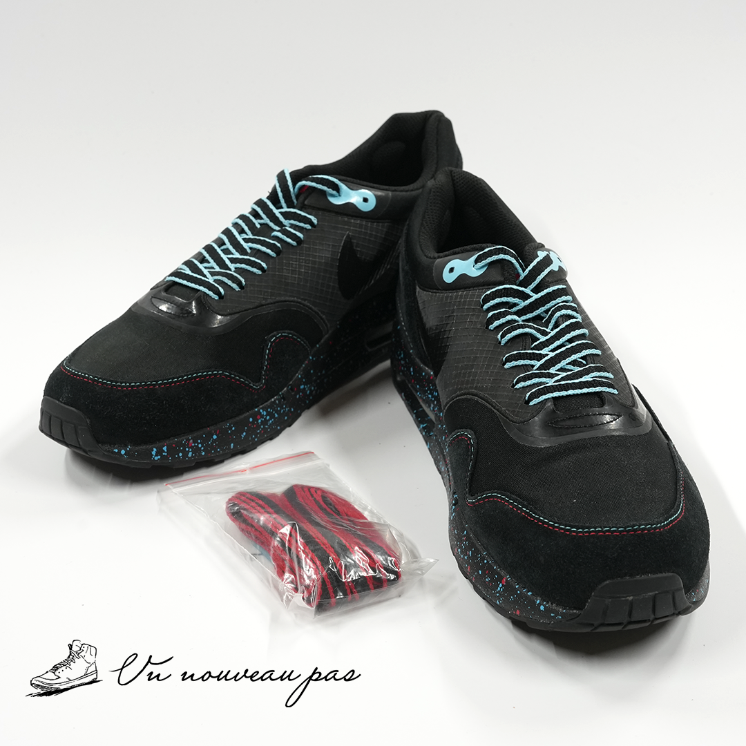 (HV6224 001)Nike Air Max 90 "Black Tiffany"
