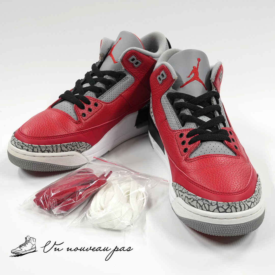 (中古)(CK5692 600)Nike Air Jordan 3 Retro SE "Unite Fire Red"