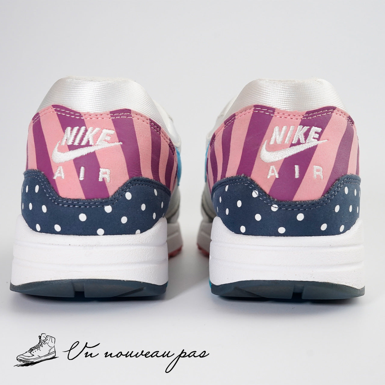 (中古)(AT3057 100)Parra × Nike Air Max 1 "White/Pure Platinum"