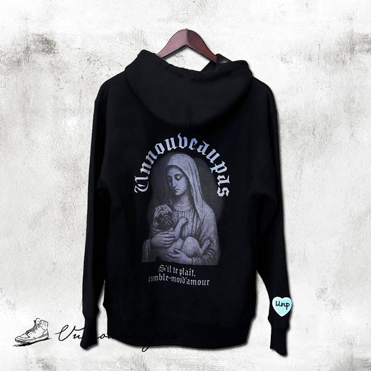 UNP Madonna Pug Hoodie(F&F）