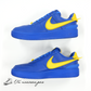 (中古）（DV3464 400）AMBUSH × Nike Air Force 1 Low "Game Royal and Vivid Sulfur"