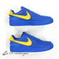(中古）（DV3464 400）AMBUSH × Nike Air Force 1 Low "Game Royal and Vivid Sulfur"