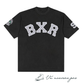 BXR COLLEGE TEE VINTAGE BLACK　