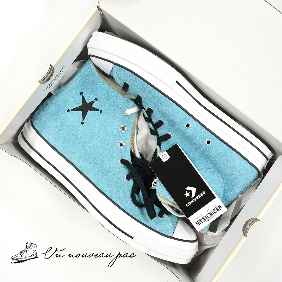 Converse Chuck Taylor All Star 70 Hi Stussy Sky Blue