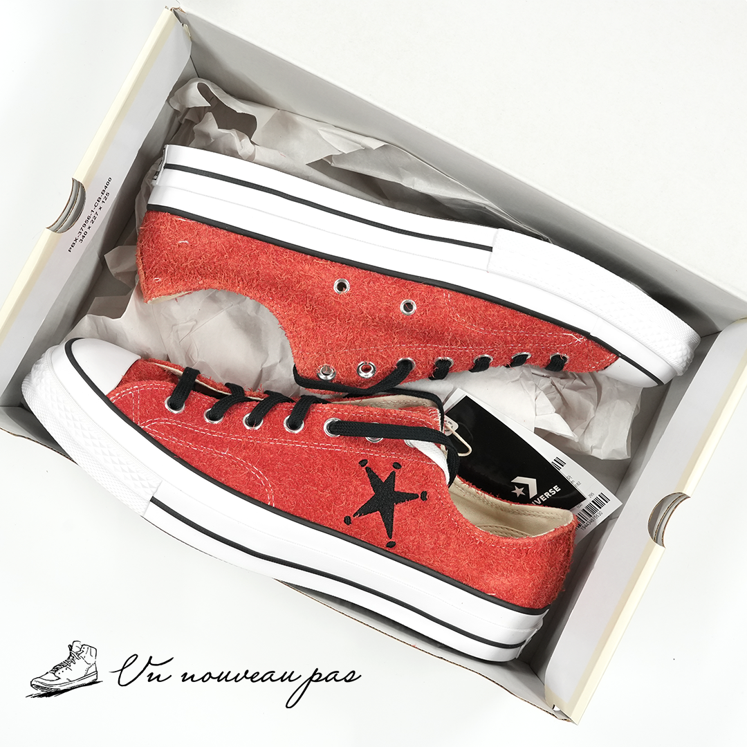 Converse Chuck Taylor All Star 70 Ox Stussy Poppy Red