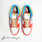 (DH8009 600)FRUiTY PEBBLES™ × Nike Dunk Low QS Habanero RedDark SulfurLaser Blue