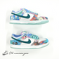 （HF6061 400）Futura × Nike SB Dunk Low White and Geode Teal