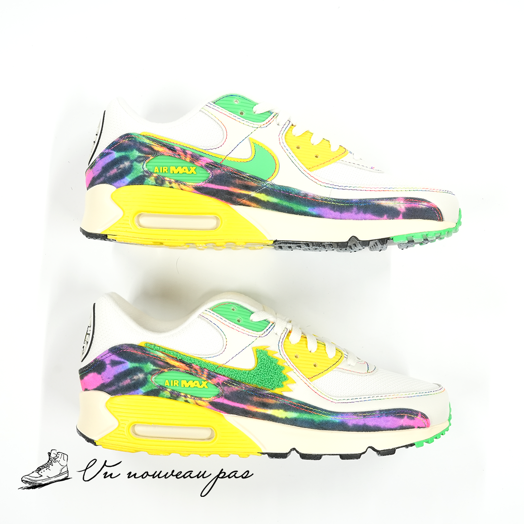 (IM2511 100)Grateful Dead × University of Oregon × Nike Air Max 90 Grateful Ducks