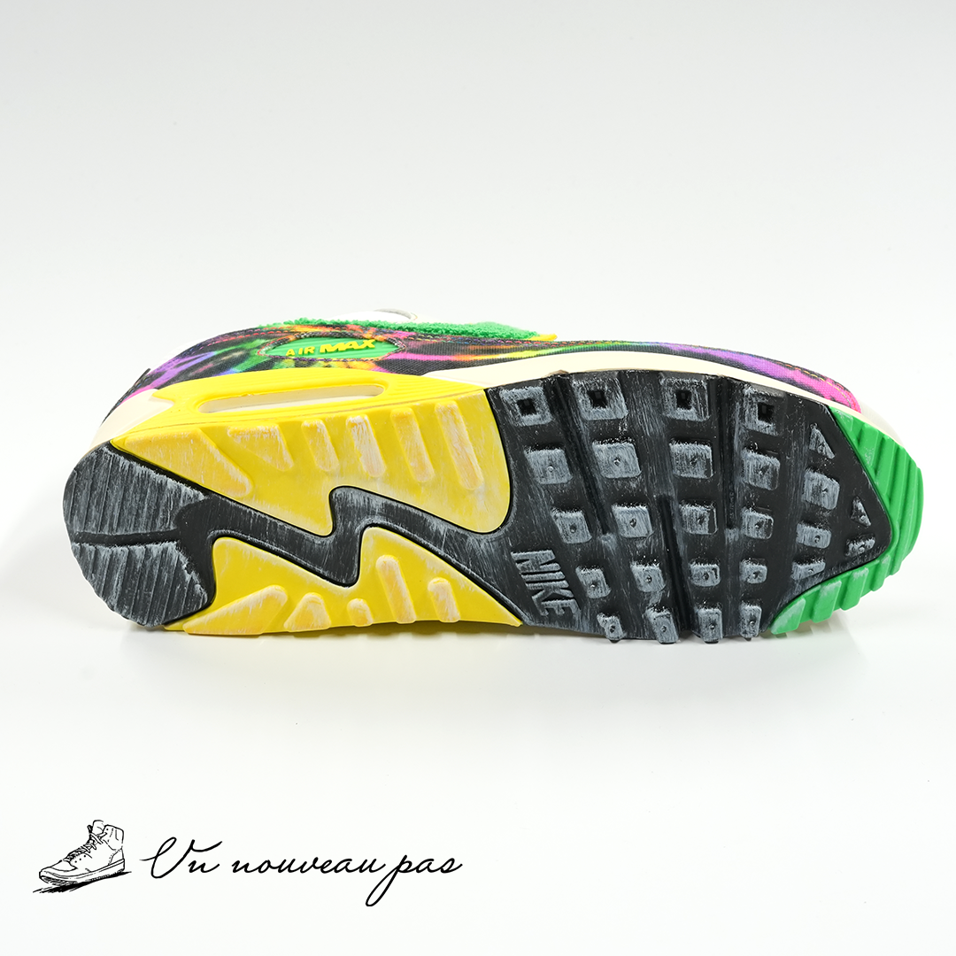 (IM2511 100)Grateful Dead × University of Oregon × Nike Air Max 90 Grateful Ducks