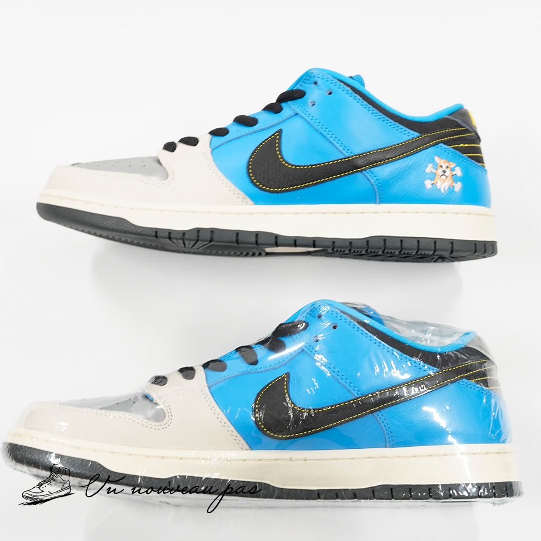 Instant Skateboards × Nike SB Dunk Low Blue Hero