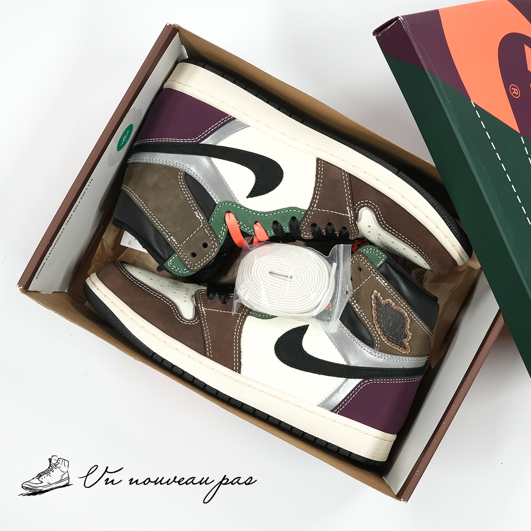 (中古）（DH3097 001）Nike Air Jordan 1 High OG "Hand Crafted"