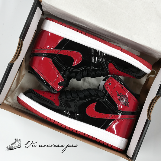 (中古）(555088 063)Nike Air Jordan 1 High OG "Patent Bred"