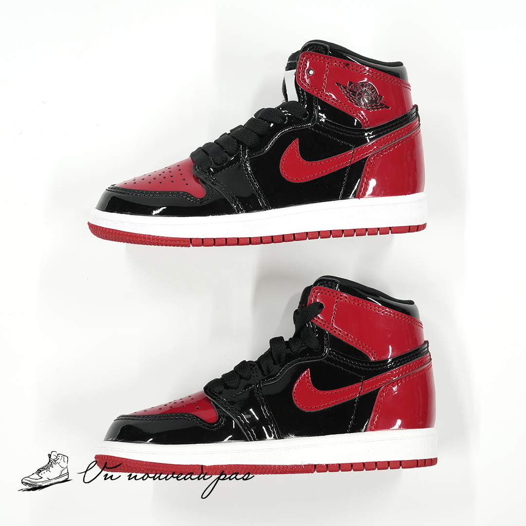 (中古）(555088 063)Nike Air Jordan 1 High OG "Patent Bred"