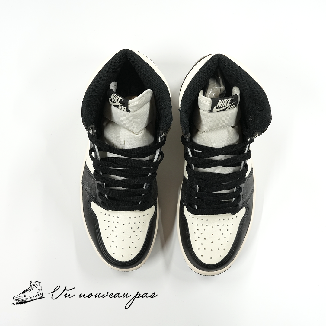 (555088 105)Nike Air Jordan 1 High OG "Sail/Dark Mocha/Black"