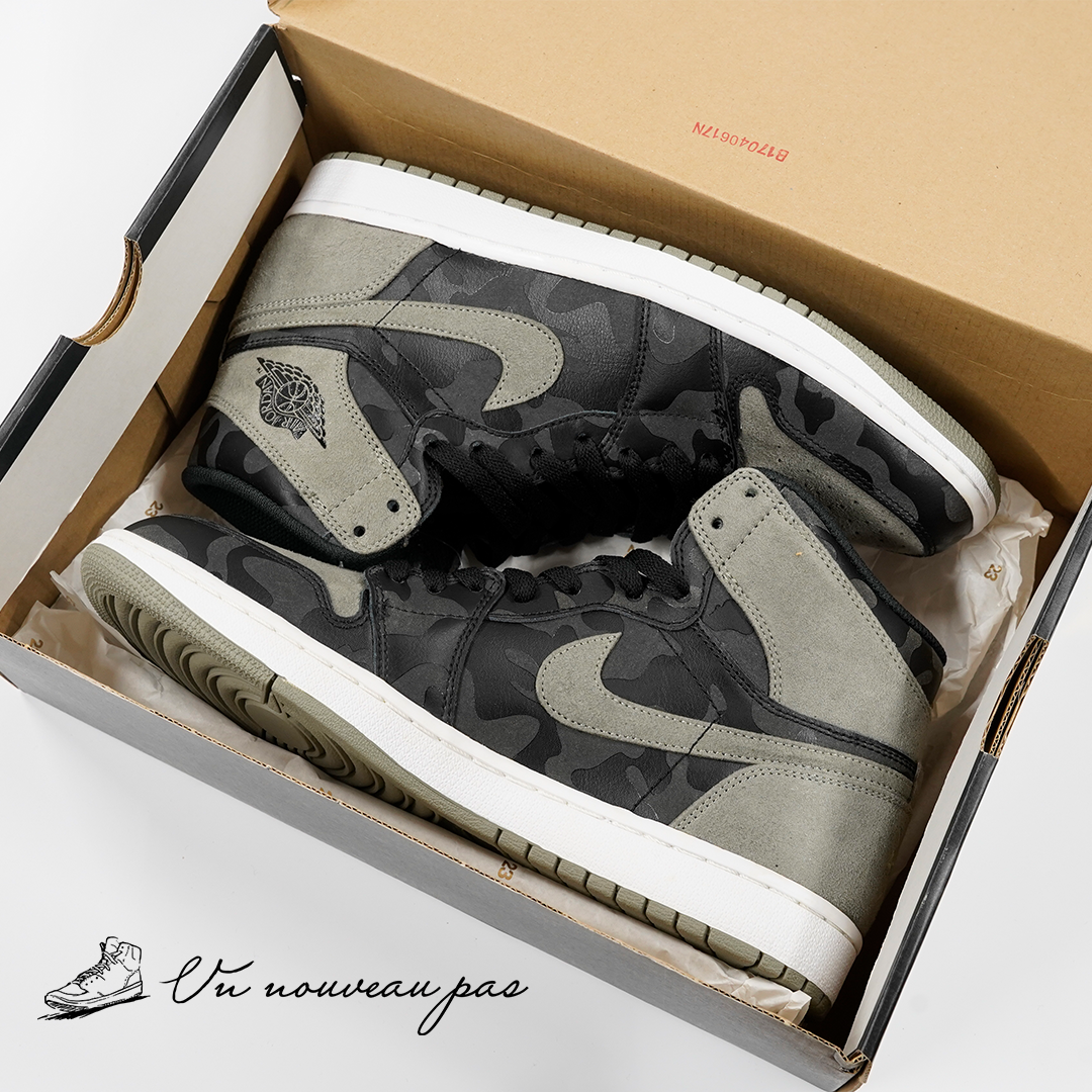 (AA3993 034)Nike Air Jordan 1 Retro High "Camo 3M Shadow"