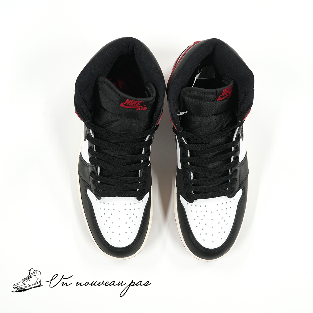 (DZ5485 106)Nike Air Jordan 1 Retro High OG Black Toe Reimagined