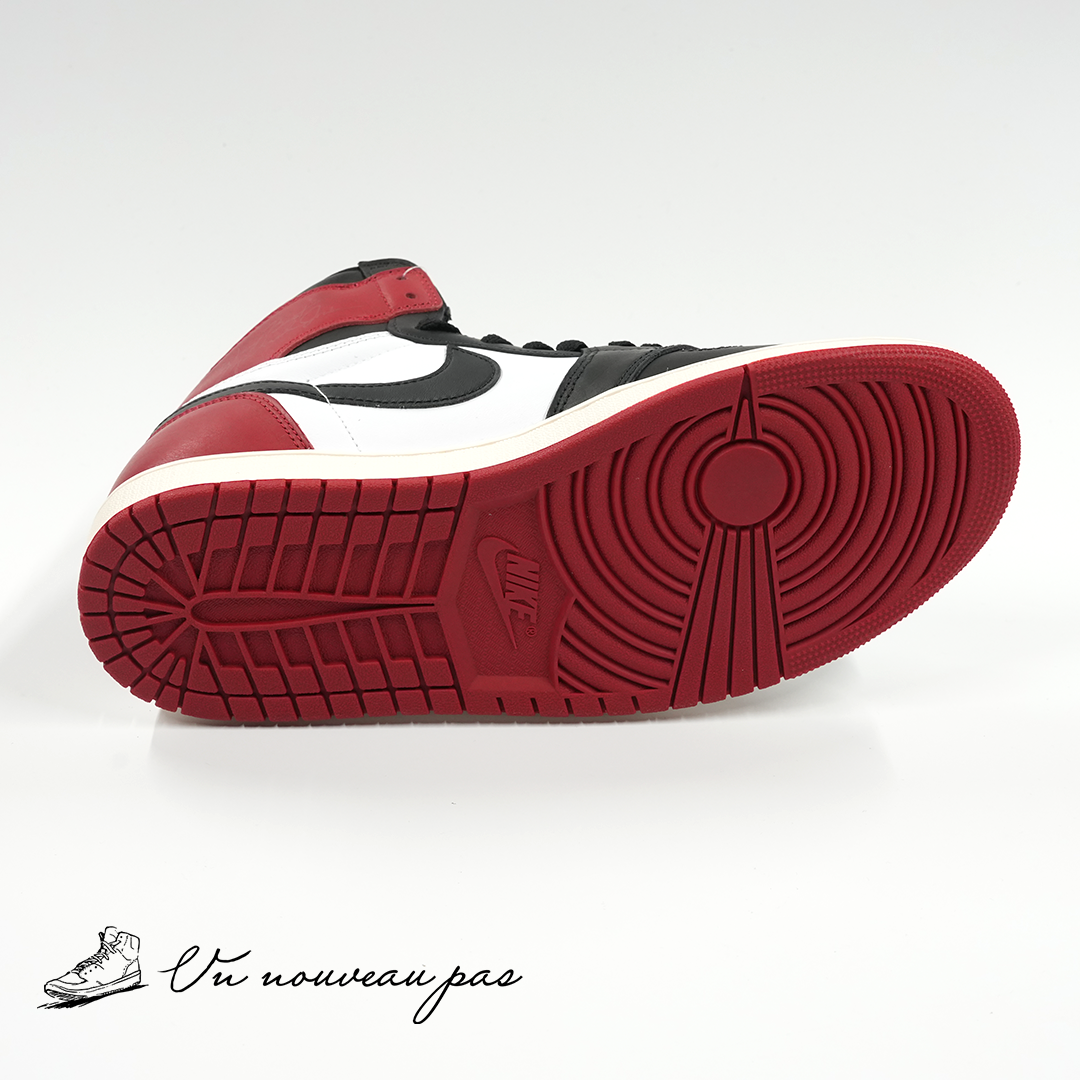 (DZ5485 106)Nike Air Jordan 1 Retro High OG Black Toe Reimagined