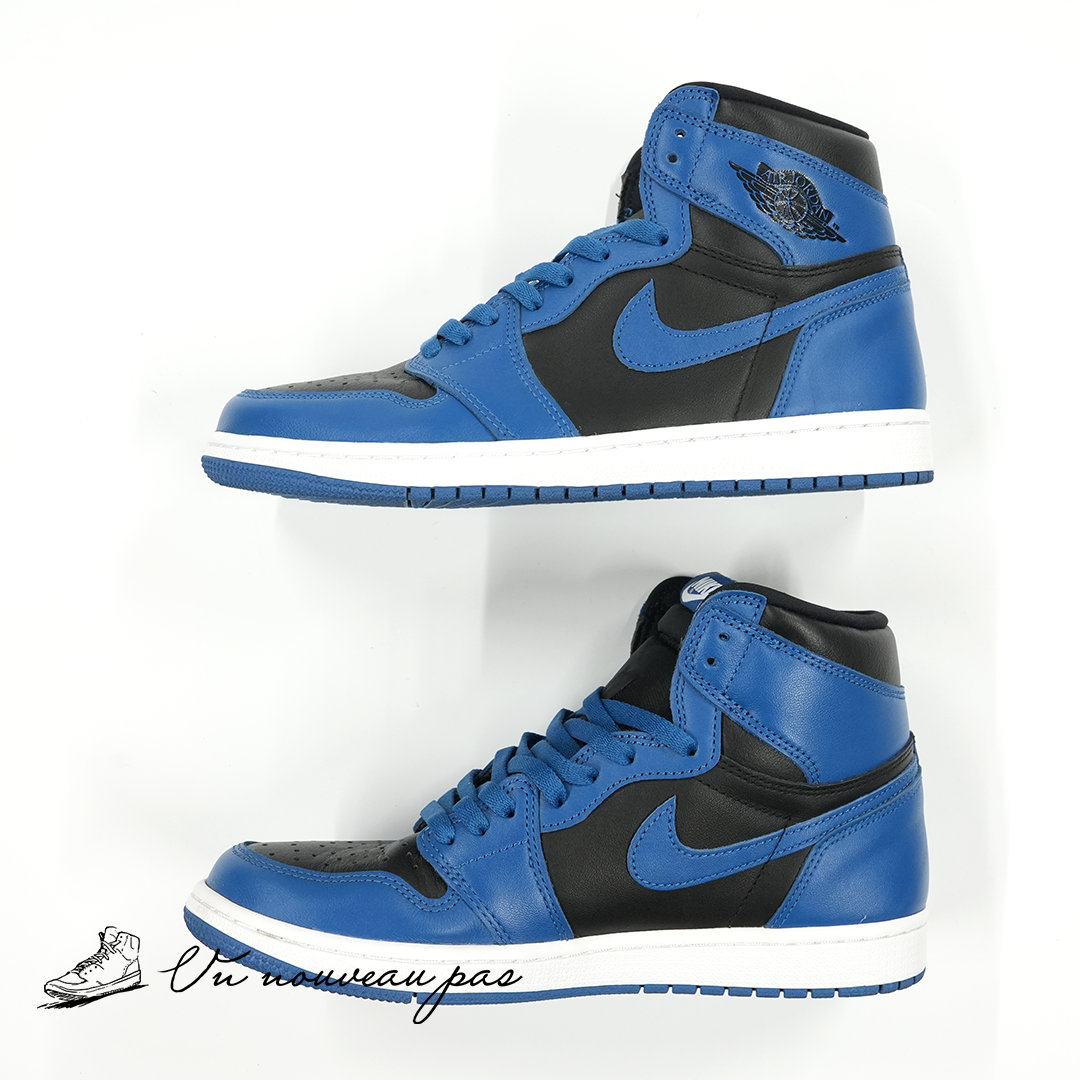 (555088 404)Nike Air Jordan 1 Retro High OG Dark Marina Blue