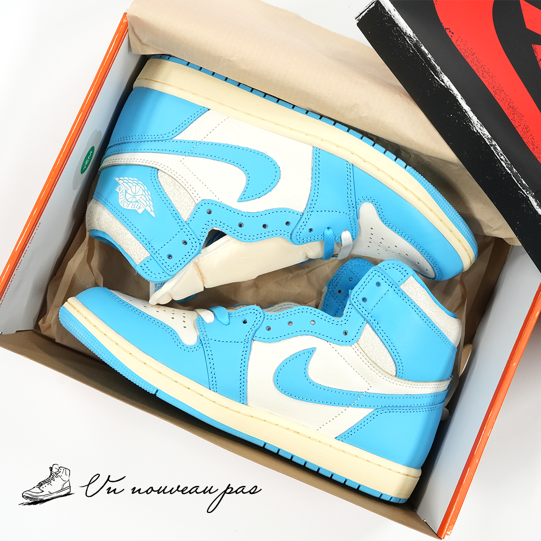 (DZ5485 402)Nike Air Jordan 1 Retro High OG UNC Reimagined