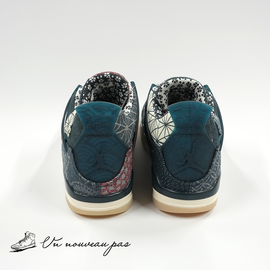 (CW0898 400)Nike Air Jordan 4 SE "SASHIKO"