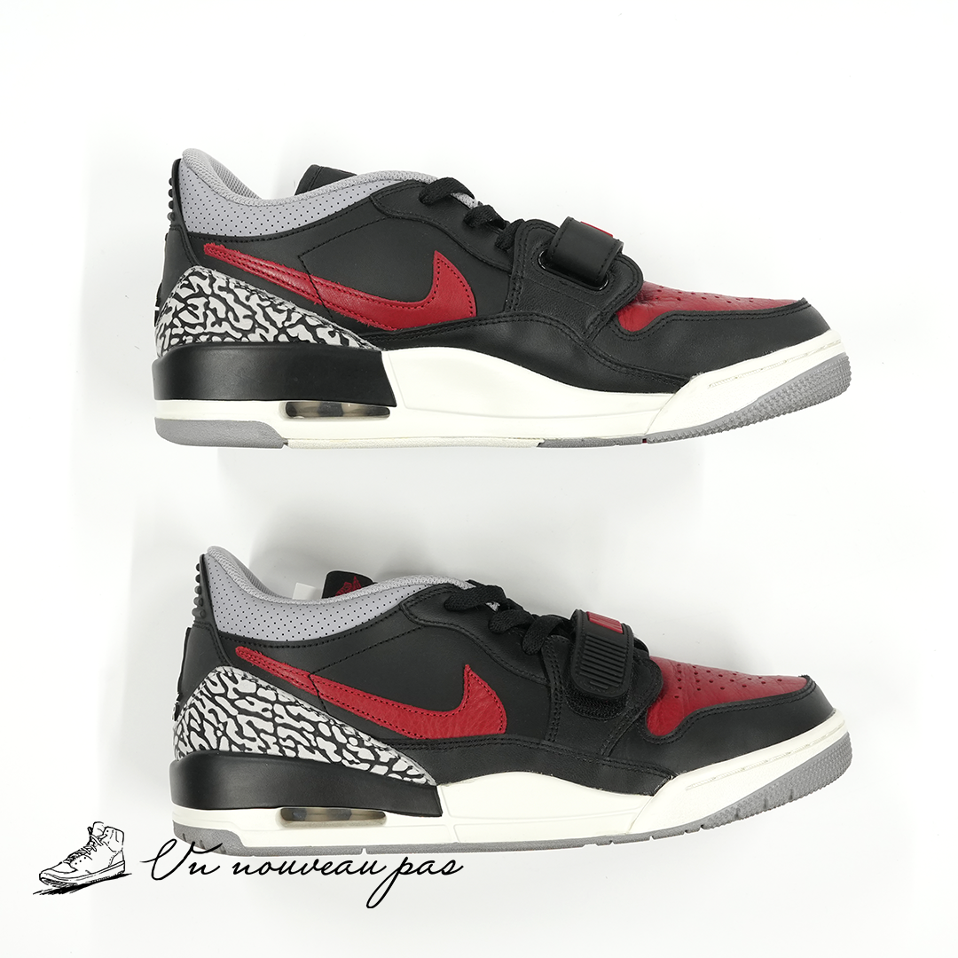 (中古)(CD7069 006)Nike Air Jordan Legacy 312 Low "Black/University Red"