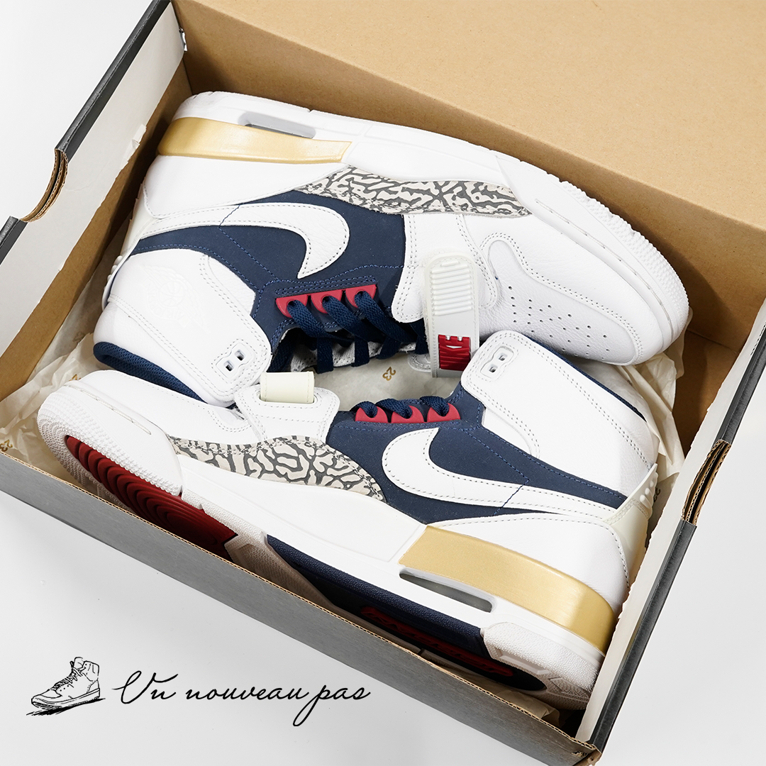 (中古）(AV3922 101)Nike Air Jordan Legacy 312 "Olympic"