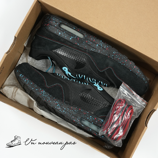 (HV6224 001)Nike Air Max 90 "Black Tiffany"