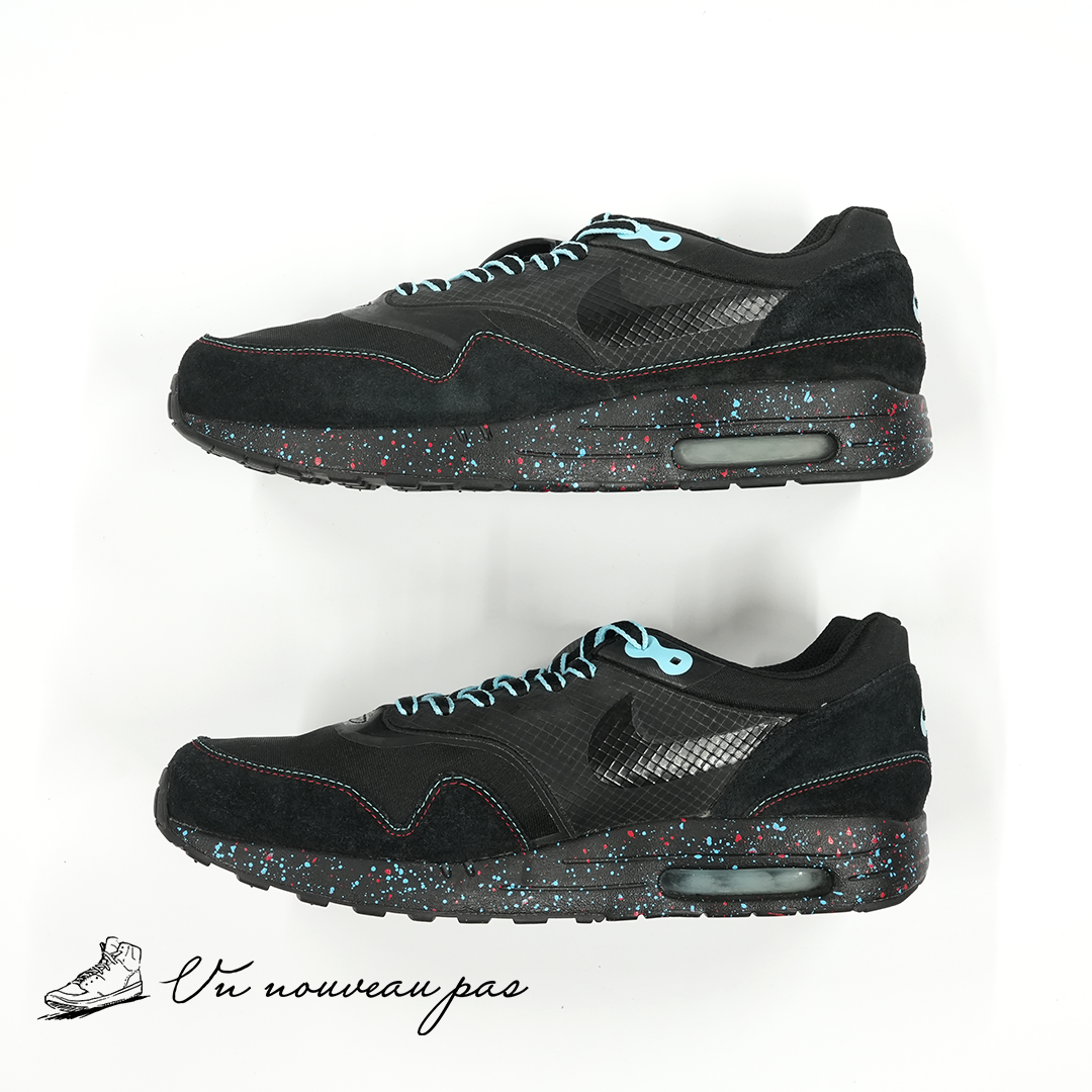 (HV6224 001)Nike Air Max 90 "Black Tiffany"