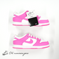 (FB9108 102)Nike PS Dunk Low WhiteLaser Fuchsia