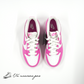 (FB9108 102)Nike PS Dunk Low WhiteLaser Fuchsia