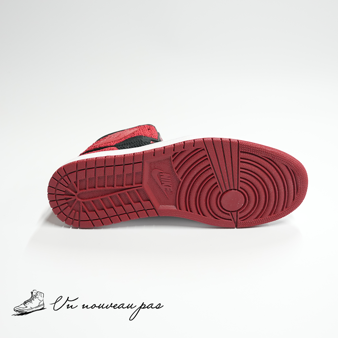 （919704 001）Nike Air Jordan 1 Retro High Flyknit Bred