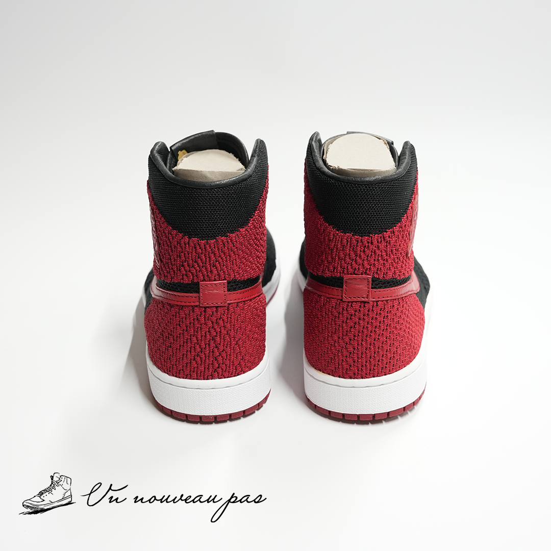 （919704 001）Nike Air Jordan 1 Retro High Flyknit Bred