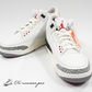 (DN3707 100)Nike Air Jordan 3 Retro "White Cement Reimagined"