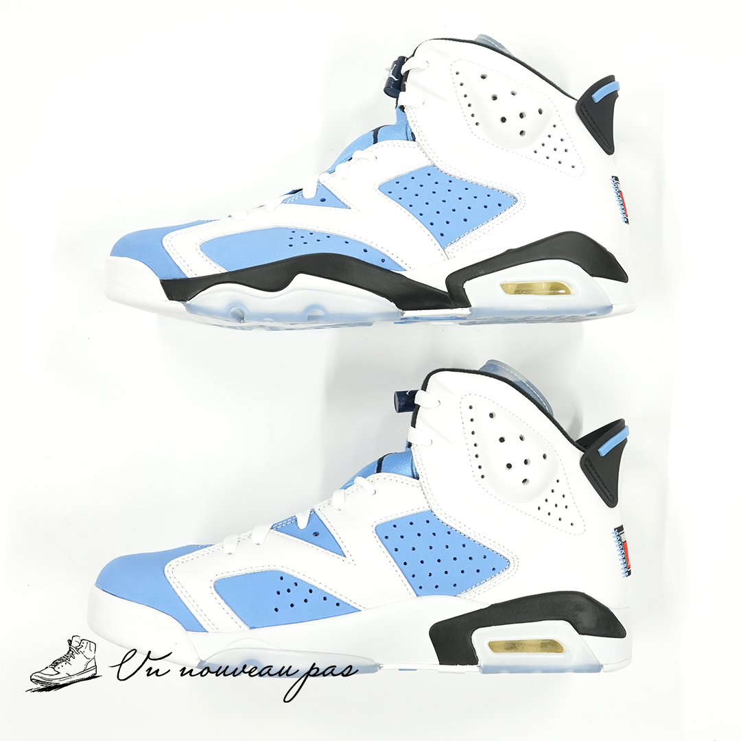 (CT8529 410)Nike Air Jordan 6 UNC