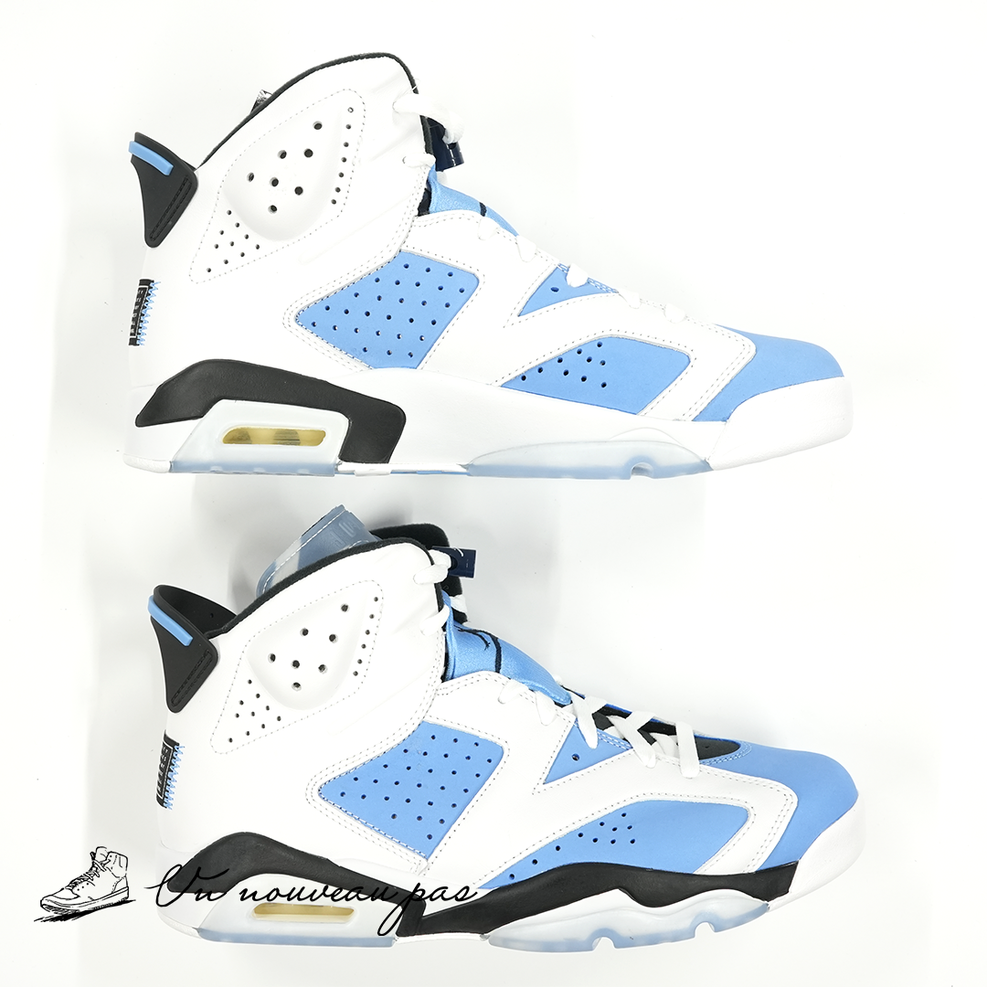(CT8529 410)Nike Air Jordan 6 UNC