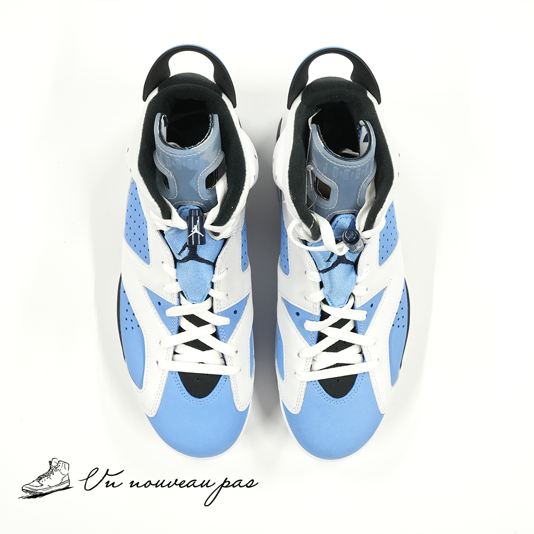 (CT8529 410)Nike Air Jordan 6 UNC
