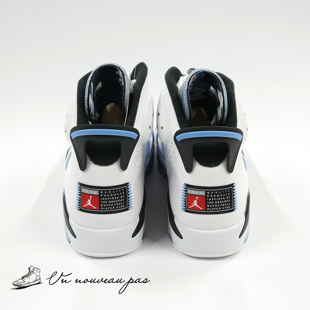 (CT8529 410)Nike Air Jordan 6 UNC