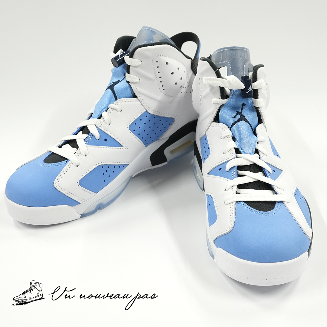 (CT8529 410)Nike Air Jordan 6 UNC