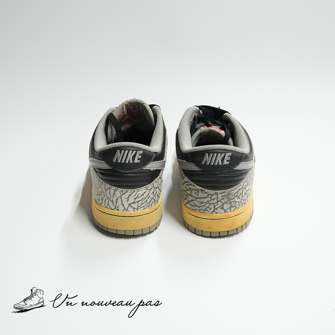 （中古）（304714 905）Nike Dunk Low CL "J-Pack Black Cement" (2009)