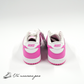 (FB9108 102)Nike PS Dunk Low WhiteLaser Fuchsia