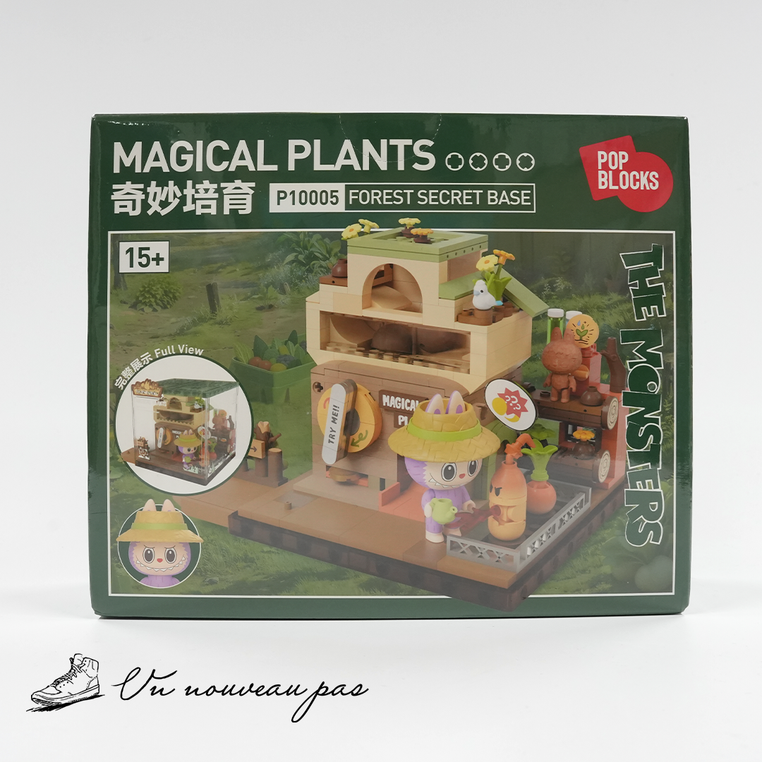 POP MART THE MONSTERS (LABUBU) Forest Secret Base Series Blocks Part 2 Magical Planets