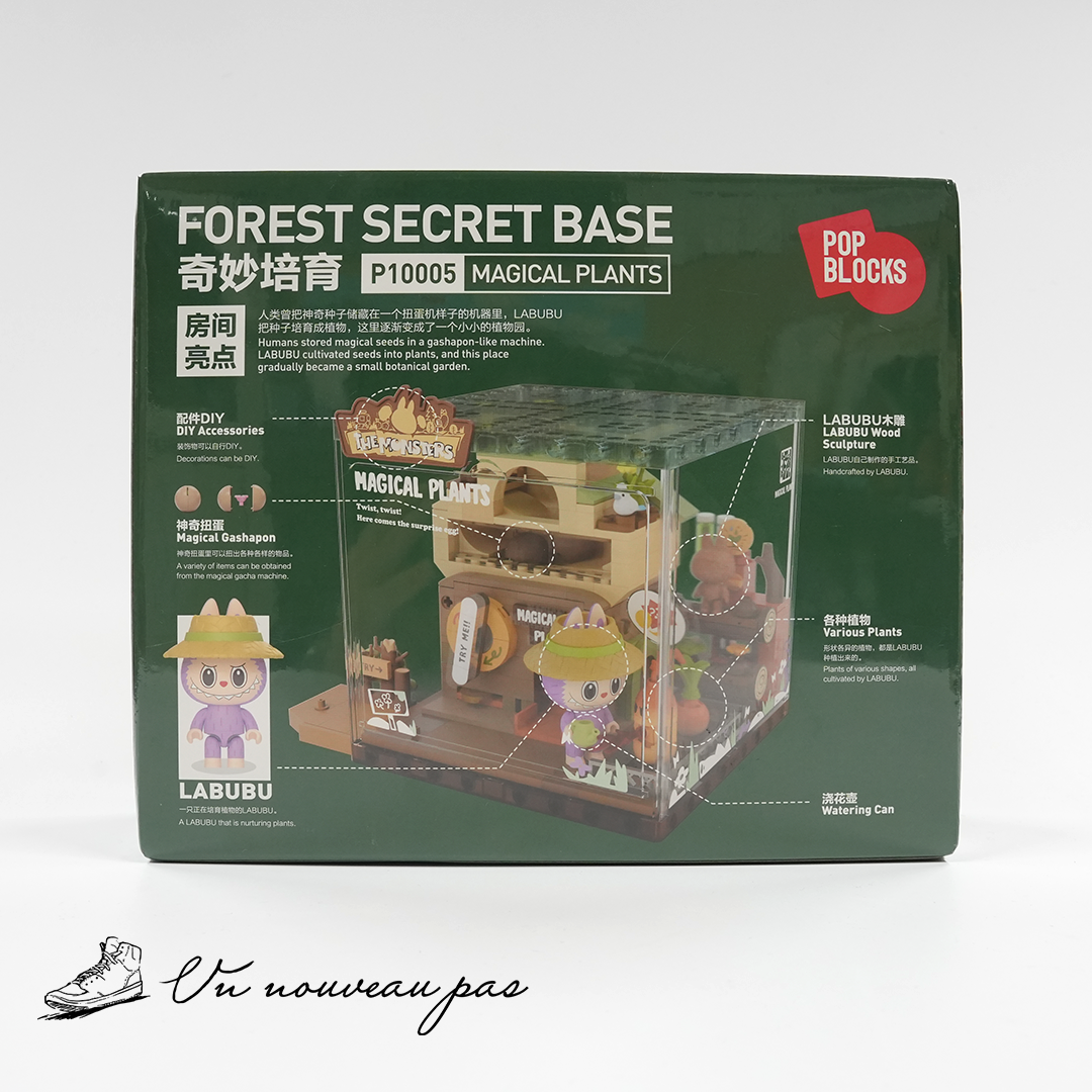 POP MART THE MONSTERS (LABUBU) Forest Secret Base Series Blocks Part 2 Magical Planets