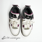 （中古）（CZ5624 100）Paris Saint-Germain (PSG) × Nike Air Jordan 4 Retro WhiteBlack-Metallic Gold-Bordeaux