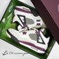（中古）（CZ5624 100）Paris Saint-Germain (PSG) × Nike Air Jordan 4 Retro WhiteBlack-Metallic Gold-Bordeaux