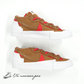 (DD1877 200)SACAI × NIKE BLAZER LOW "BRITISH TAN"
