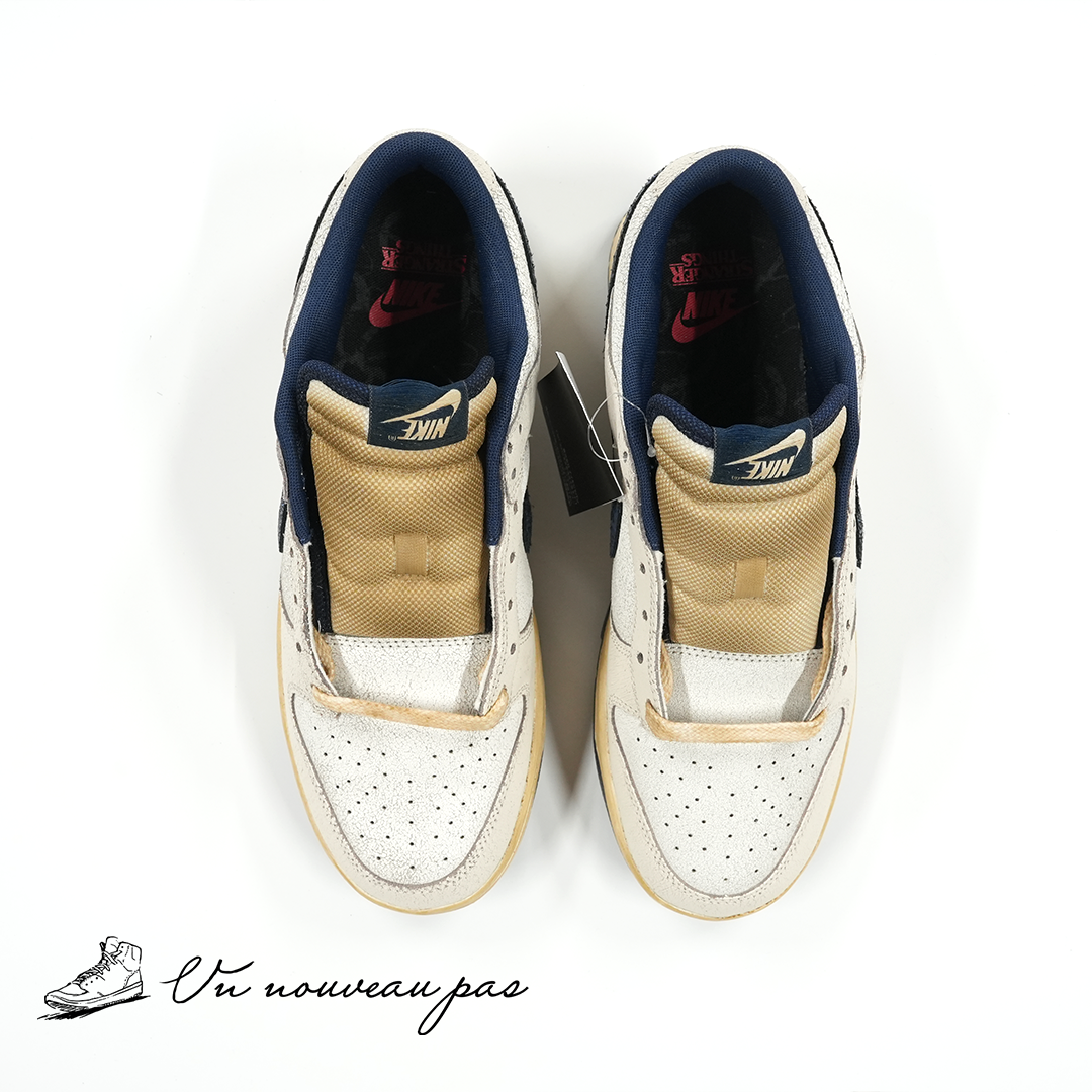 (IH6766 001)Stranger Things × Nike Dunk Low PhantomMidnight Navy