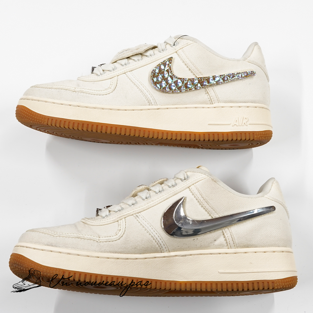 Travis Scott × Nike Air Force 1 Low (AF100)（中古）