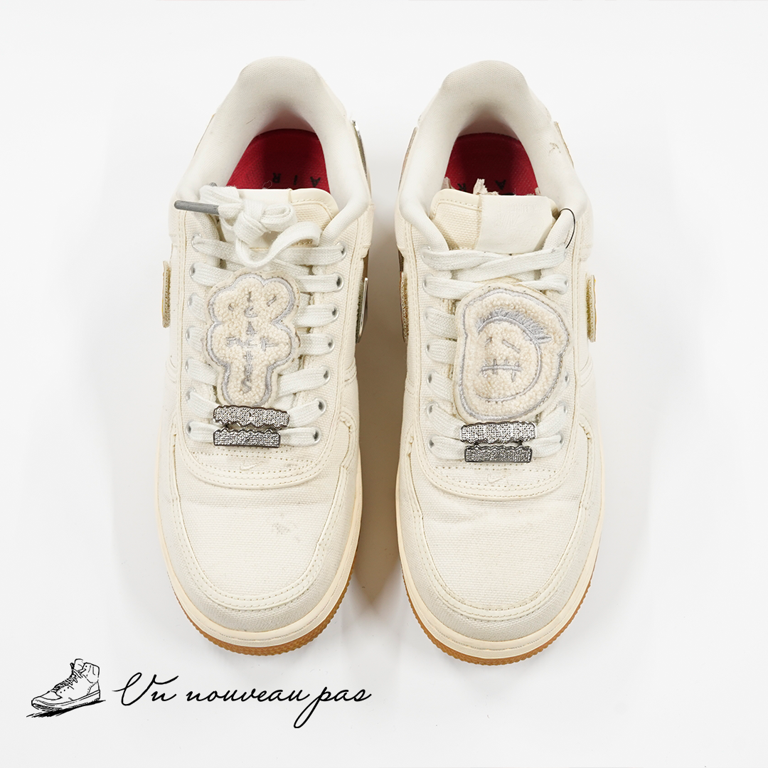 Travis Scott × Nike Air Force 1 Low (AF100)（中古）