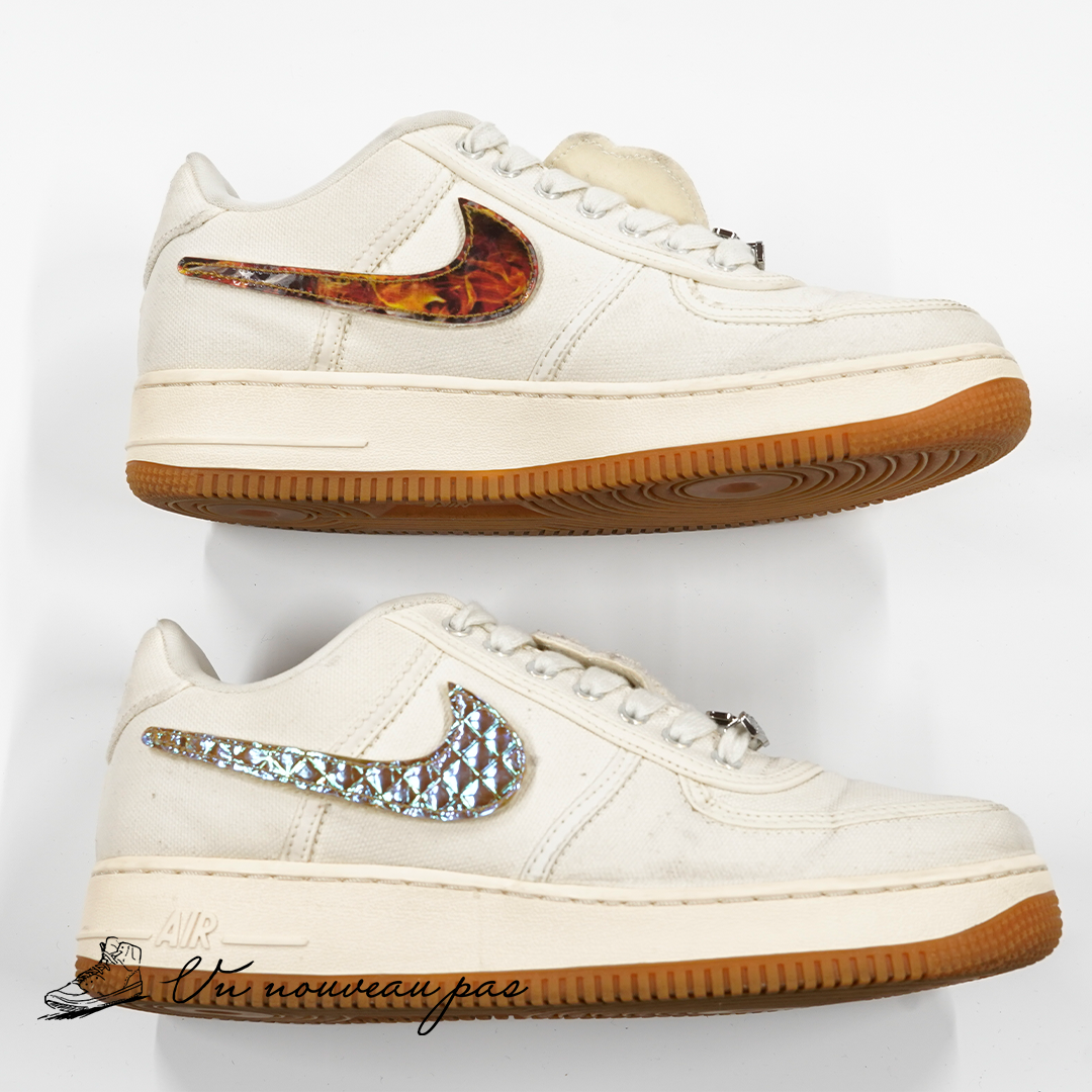 Travis Scott × Nike Air Force 1 Low (AF100)（中古）