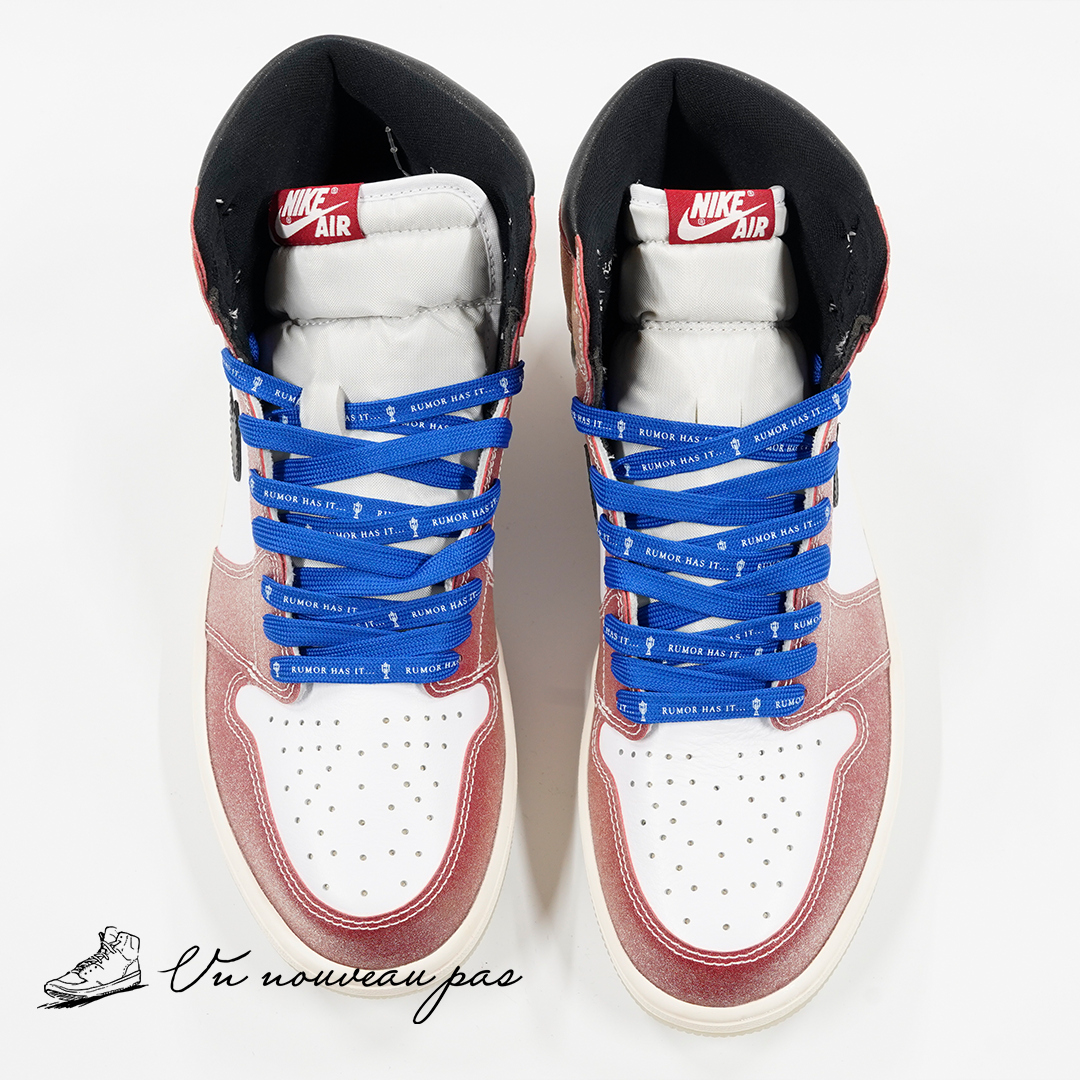 Trophy Room × Nike Air Jordan 1 Retro High Chicago (Friends and Family) (Blue Laces)